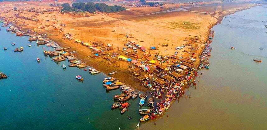 Triveni Sangam Prayagraj, Allahabad, Uttar Pradesh - Vushii.com Triveni Sangam Prayagraj, Allahabad, Uttar Pradesh - Vushii.com